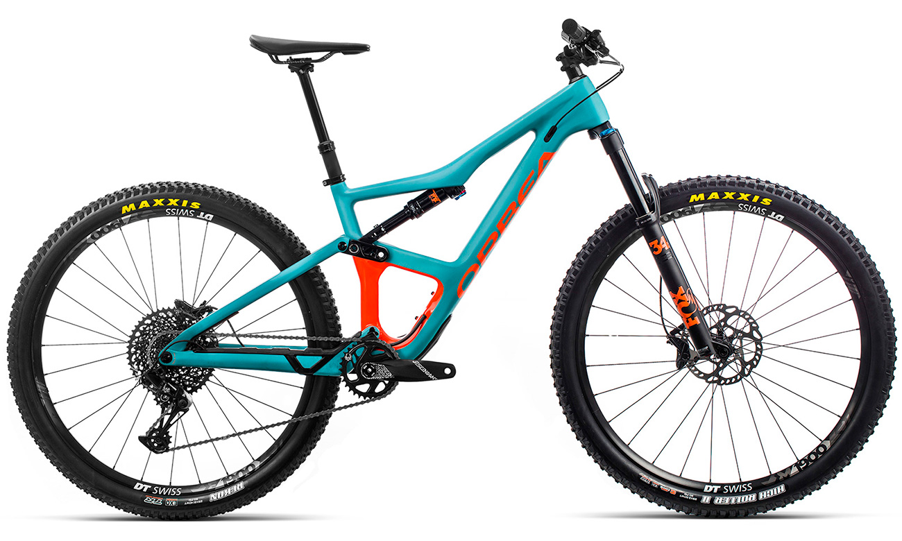 Фотография Велосипед Orbea Occam M30-Eagle 29" (2020) 2020 Сине-оранжевый 